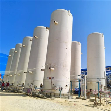 Planta de gás criogênico de oxigênio líquido