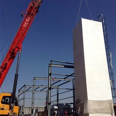 Planta de geração de oxigênio líquido